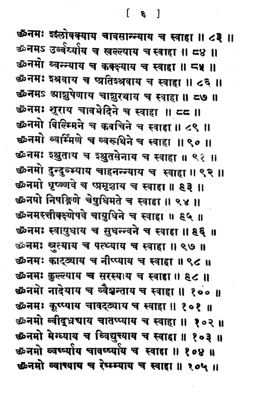 Rudrasvahakara Paddhati